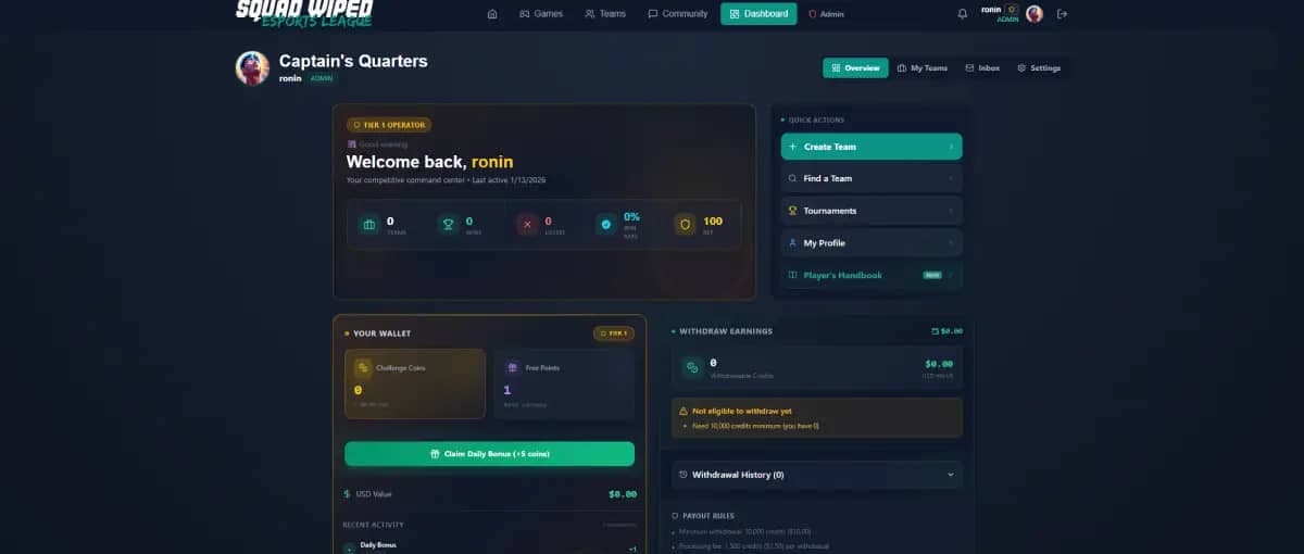 SQUAD WIPED ESPORTS - View 4